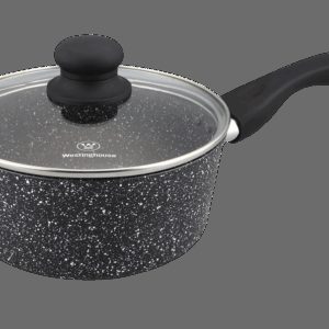 Westinghouse olla con tapa marmol negro 20 cm WCSP0009020MBB