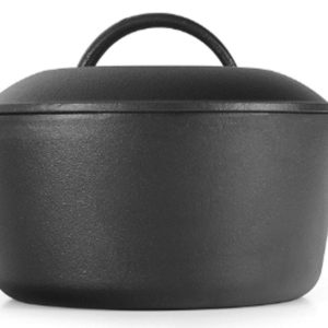 Westinghouse cacerola con tapa hierro fundido 5Qt WCCI0010BK