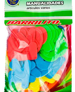 Barrilito calcomanias de foamy abecedario fs014 a-z 36 mm