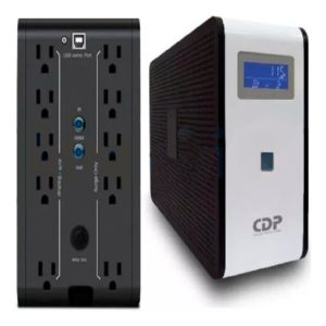 CDP ups regulador  lcd 1000va/500w 6 salidas r-smart 1010 lcd r-smart 1010