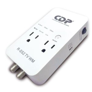 CDP supresor de picos para electrodomesticos para tv-audio y video/ 1800w/15amp  R SS2TV