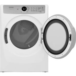 Frigidaire secadora carga frontal electrica premium care blanca 21 Kg FDEX22E4EW