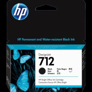 HP cartucho de tinta #712 negro 38Ml 3ED70A