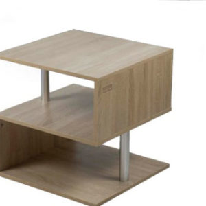 Kenneth Cole mesa de centro color roble W50 x H50 x D50 cm-KCWD2022054-O