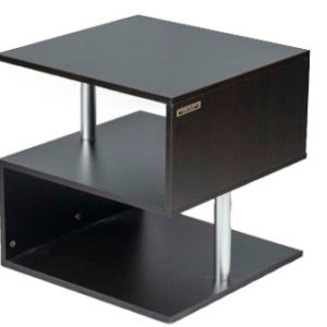 Kenneth Cole mesa de centro color negro W50 x H50 x D50 cm-KCWD2022054-B