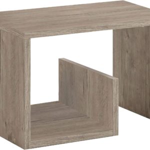 Kenneth Cole mesa de centro tipo librero color roble - KCWD2022055-OA