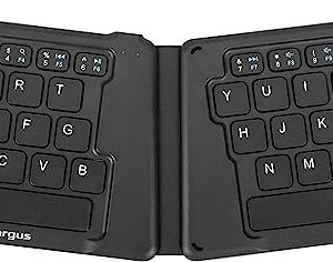 Targus teclado inalambrico antimicrobial ergonomico plegable español USB -AKF003ES
