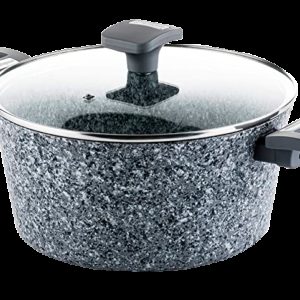 Westinghouse cacerola con tapa granito gris 24cm WCCC0070024GGY