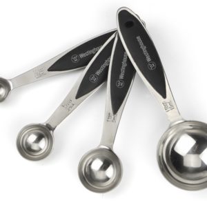 Westinghouse Set de 4 cucharas de medida de acero inoxidable  WCKG0081017